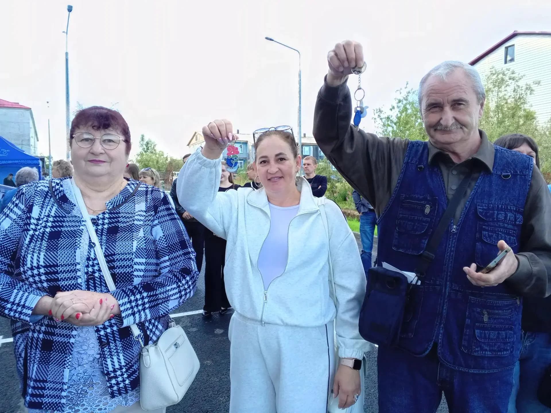 Алена Кравченко с новыми соседями