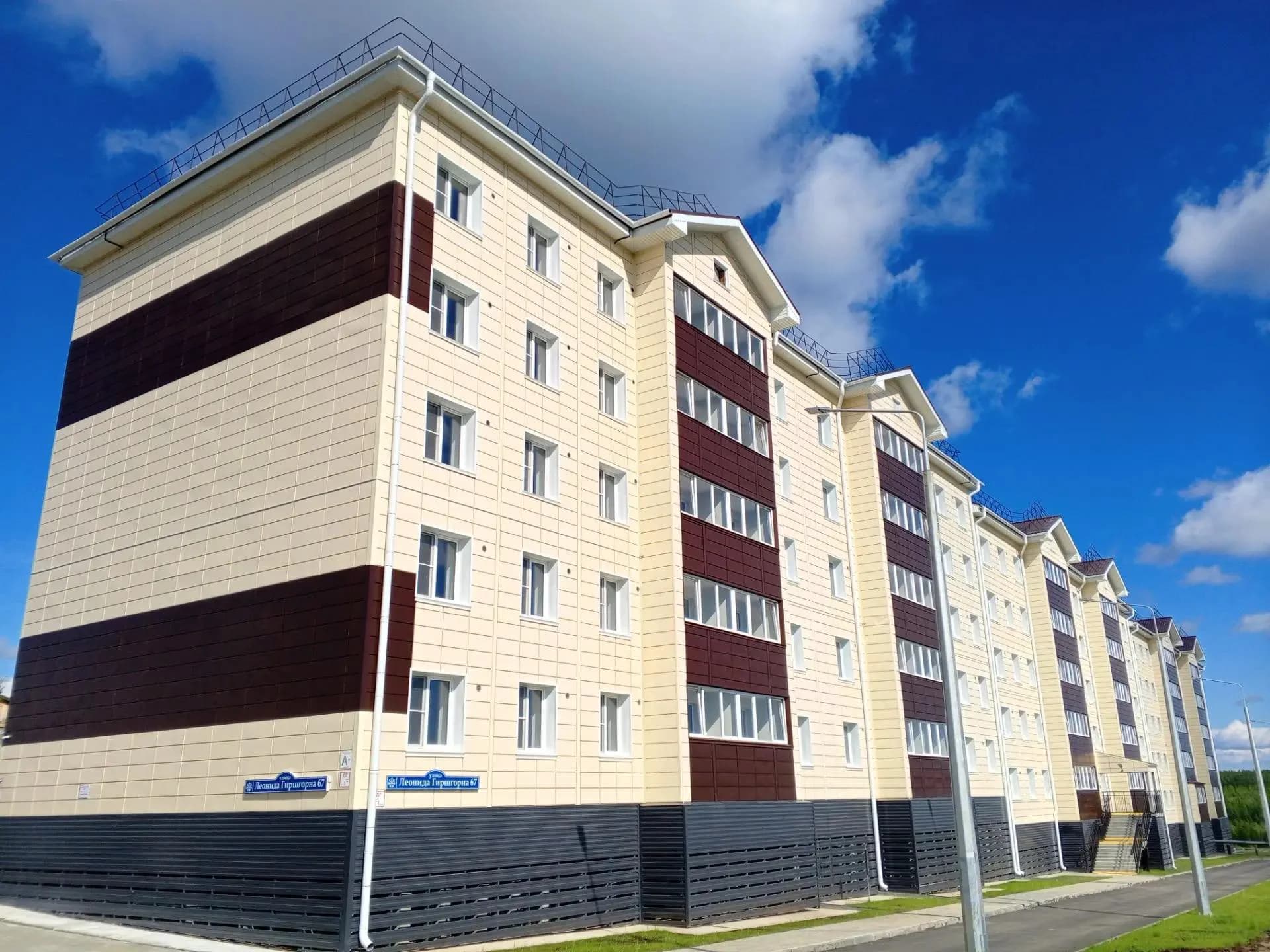 Новостройка в Лабытнанги на улице Гиршгорна, 67