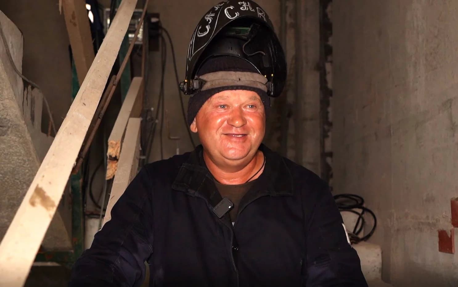 Сварщик Николай Софрыжов