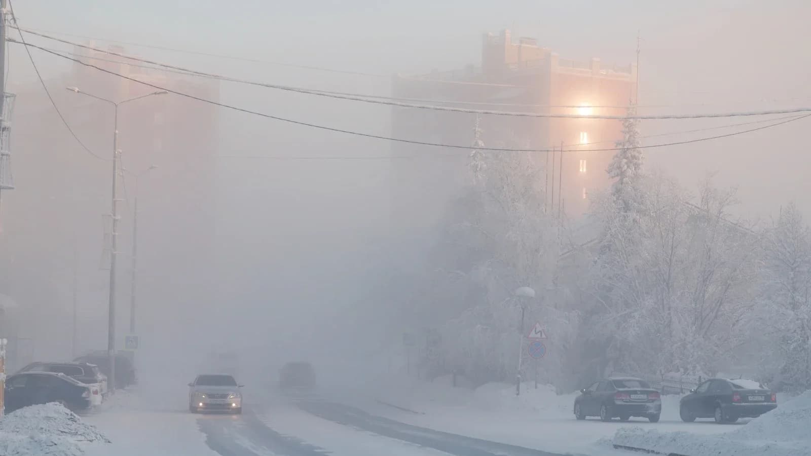 Морозы в Приуралье: школьники первой смены учатся дистанционно