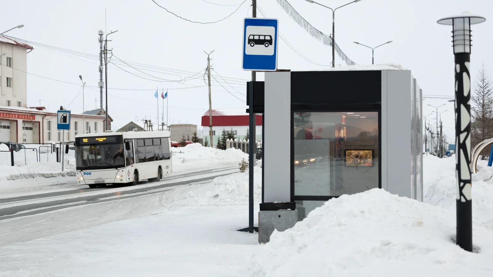 Разгром остановки в Лабытнанги: власти пообещали найти вандала по камерам