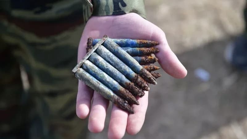 Останки красноармейца обнаружили юные поисковики из Приуралья