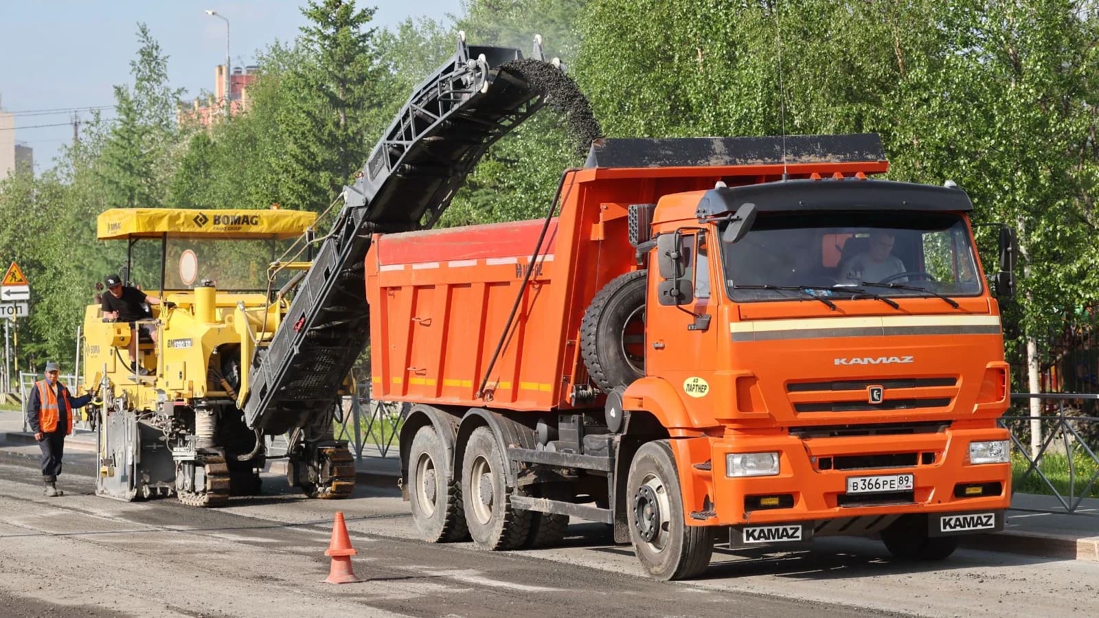 Движение на участке дороги в Аксарке ограничат с 22 июня