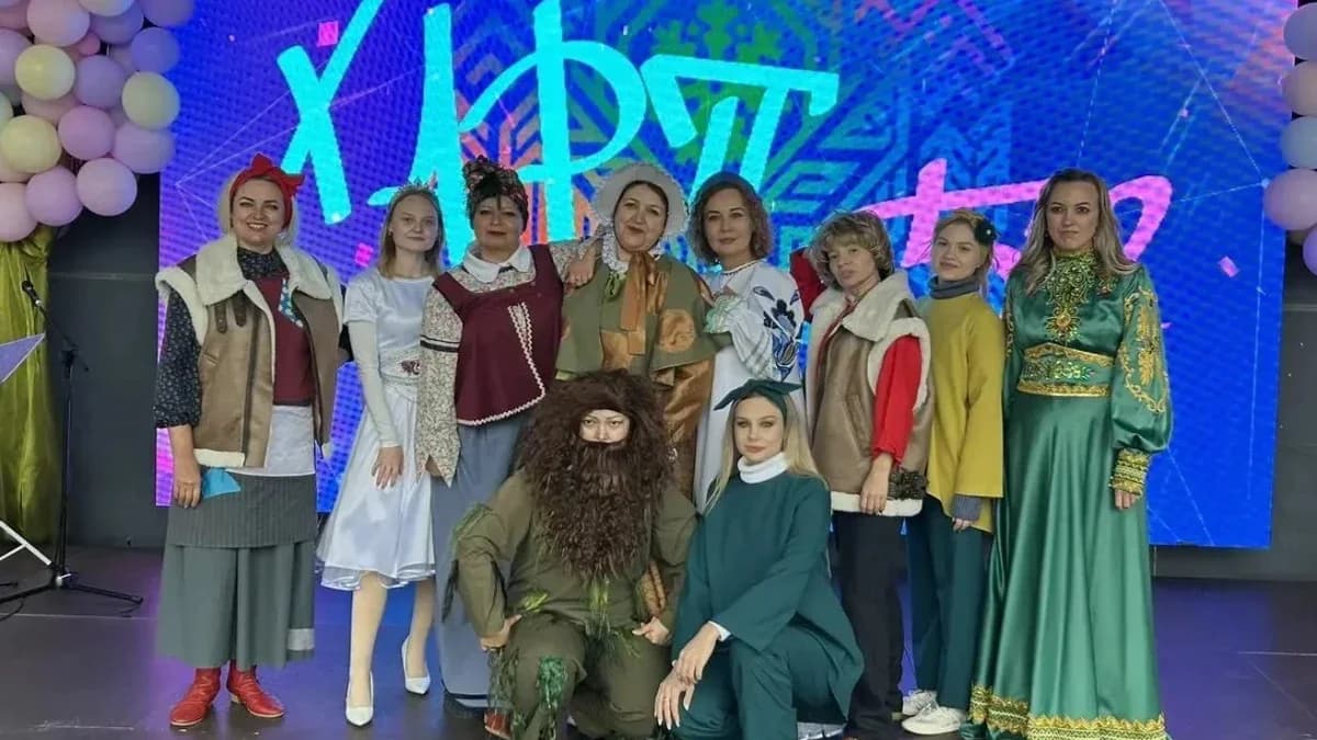 В Харпе продолжают ярко праздновать День поселка